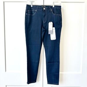 1822 ankle skinny jeans dark rinse size 14